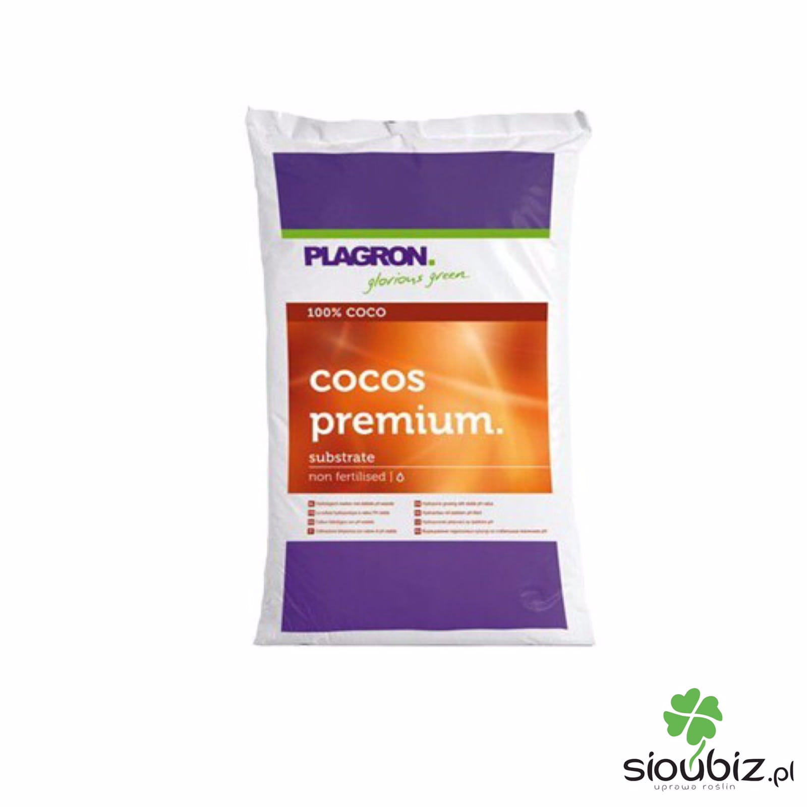Plagron Cocos Premium 50L podłoże kokosowe do roślin