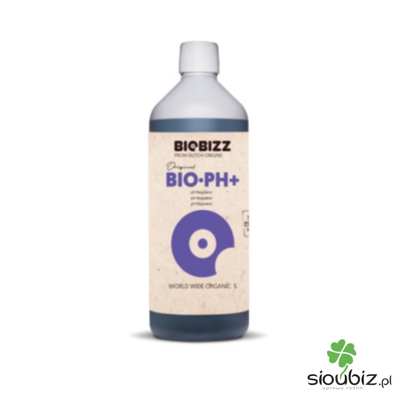 Biobizz Bio pH Plus - organiczny regulator pH na bazie wodorotlenku potasu do uprawy BIO